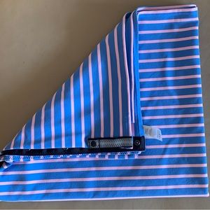 Lululemon Blue and Pink Striped Vinyasa